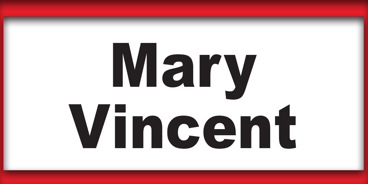 Mary Vincent button